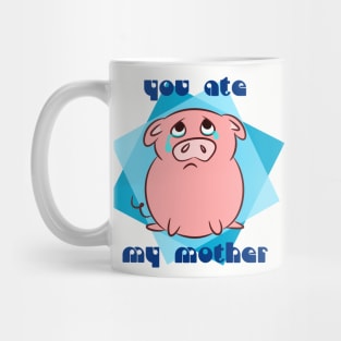 Sad piggy Mug